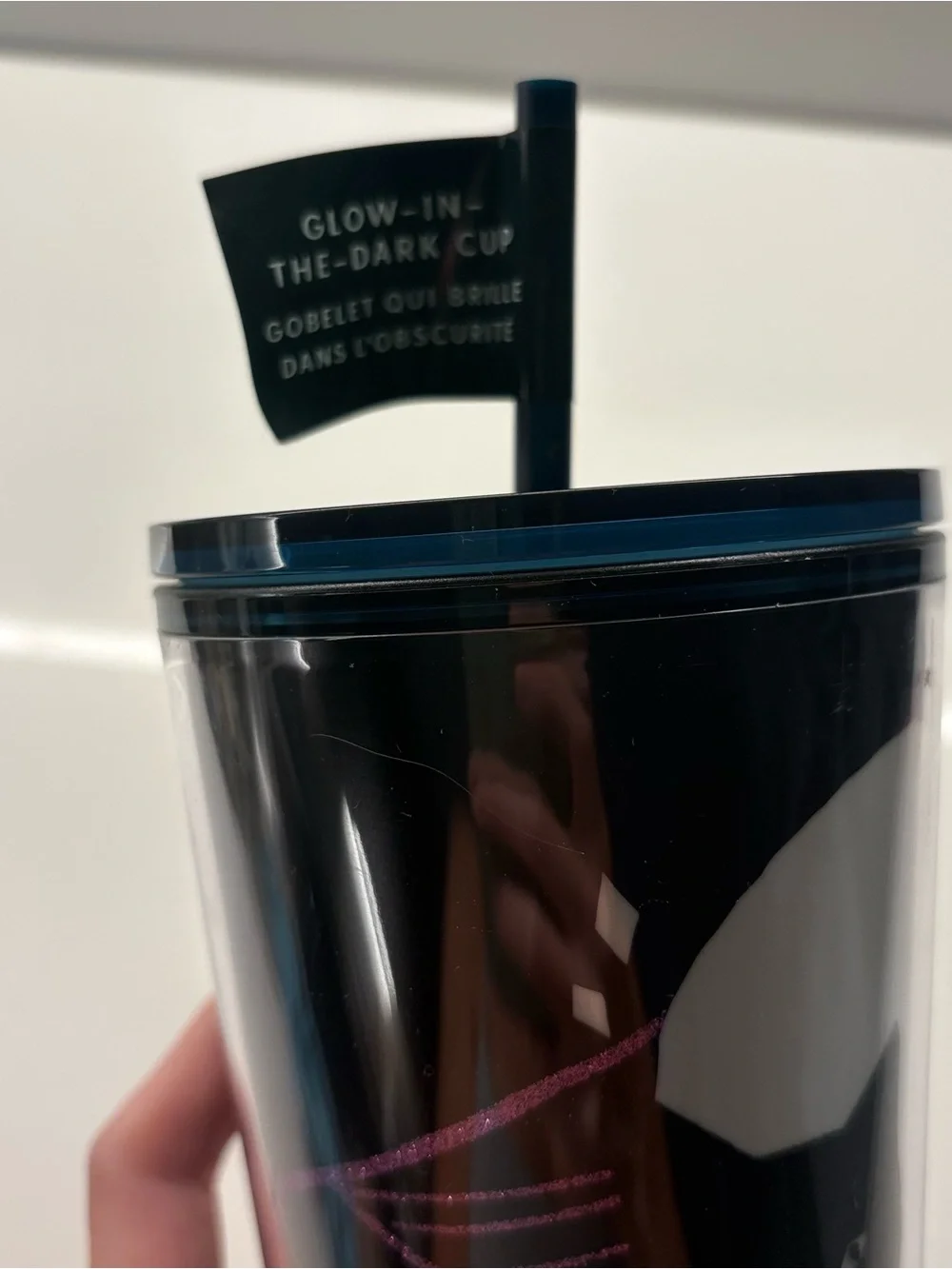 Starbucks 2021 Halloween Glow-in-the-Dark Black Cat Cold Cup Tumbler 24oz